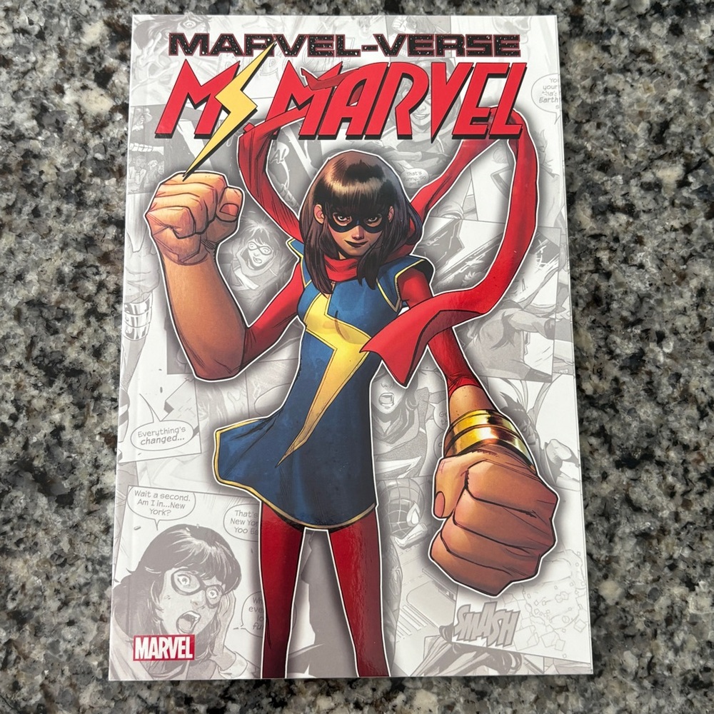 New- Marvel-Verse Ms. Marvel paperback, ages 10+